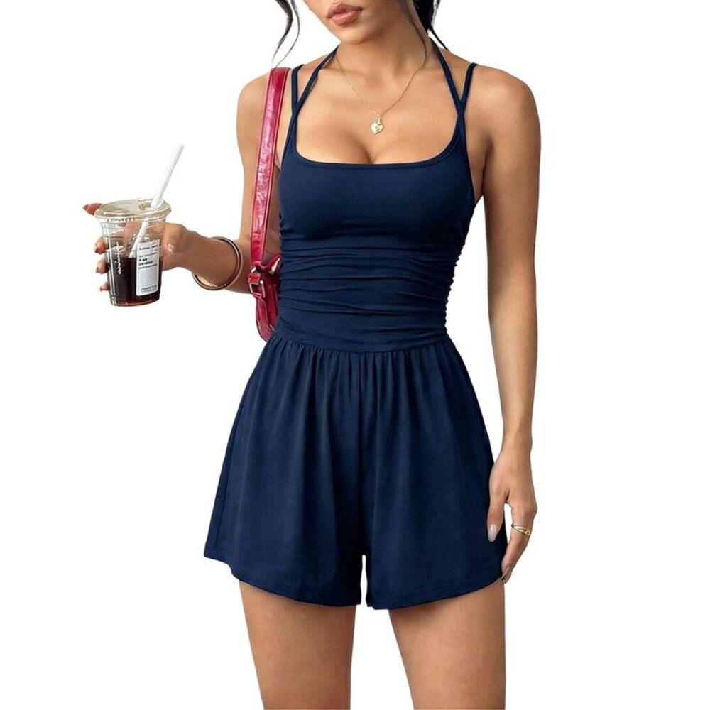 Emma Way Womens Romper